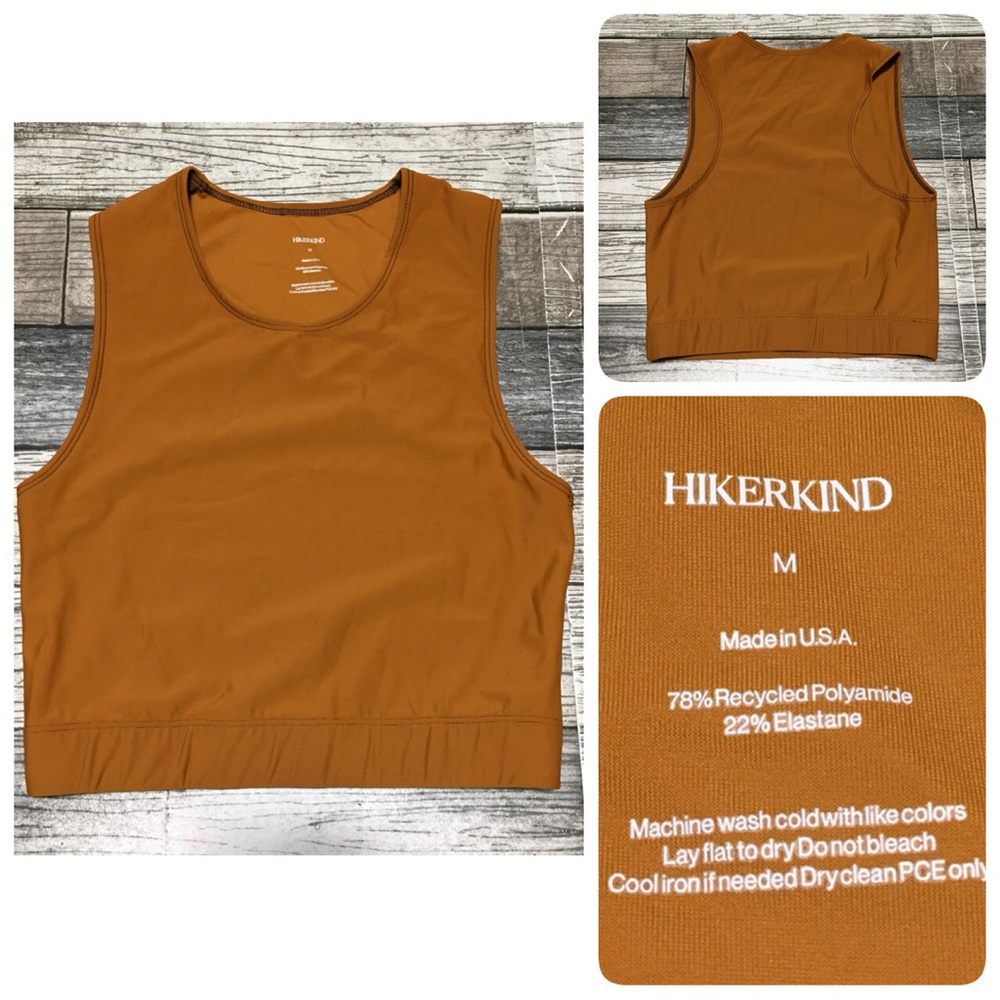 Women's Brown Crop Top